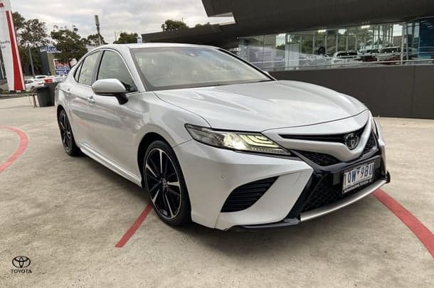 2019 Toyota Camry SX in White