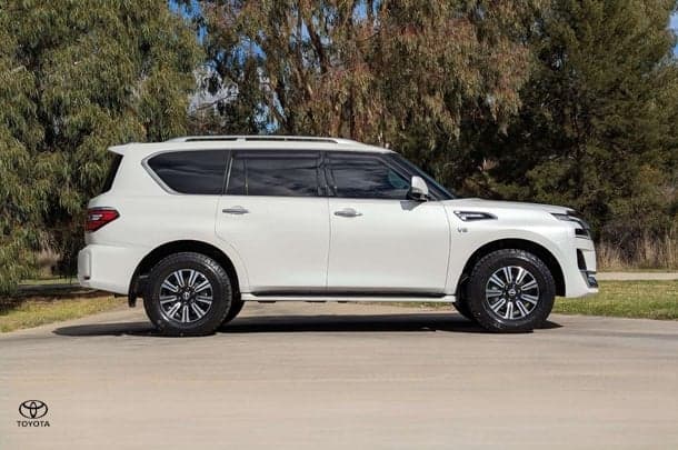 2023 Nissan Patrol Ti-L in White
