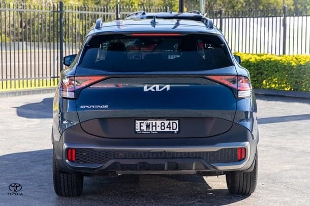 2022 Kia Sportage SX+ in Blue