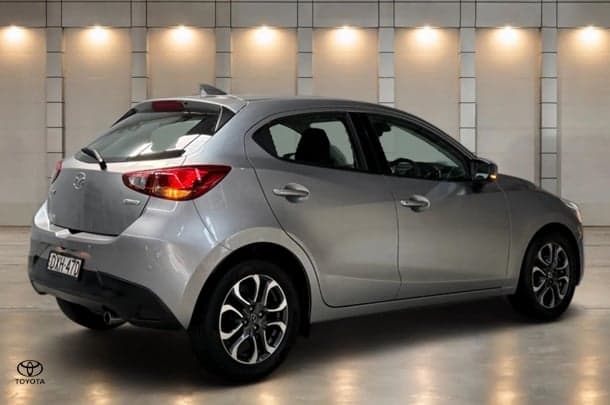 2018 Mazda 2 Genki in Silver