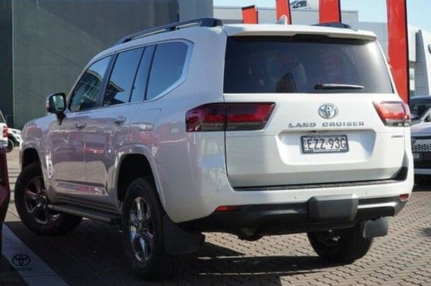 2023 Toyota Landcruiser Sahara in White