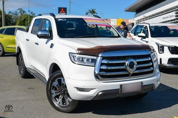 2021 GWM Ute Cannon-L in White