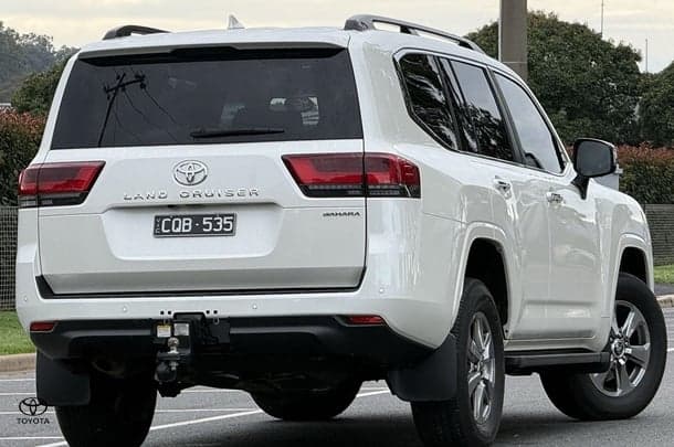 2023 Toyota Landcruiser Sahara in White