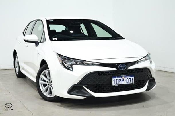 2025 Toyota Corolla Ascent Sport Hybrid in White