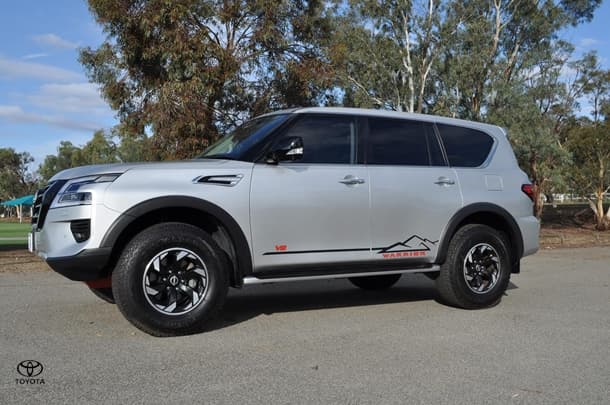 2023 Nissan Patrol Ti in Silver