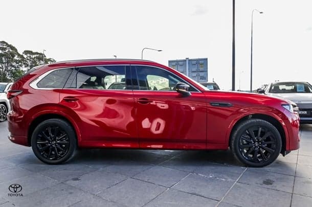 2024 Mazda CX-80 D50e GT in Red