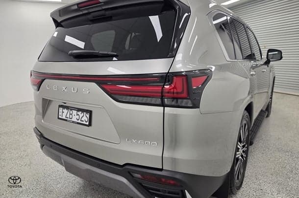2025 Lexus LX LX600 Sports Luxury in Silver