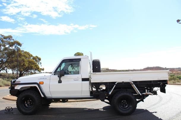2020 Toyota Landcruiser Workmate in White