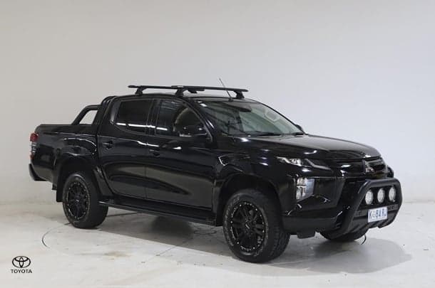 2022 Mitsubishi Triton GSR in Black