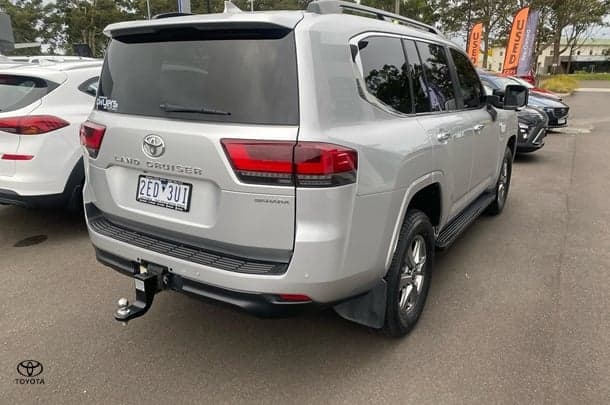 2022 Toyota Landcruiser Sahara in Silver