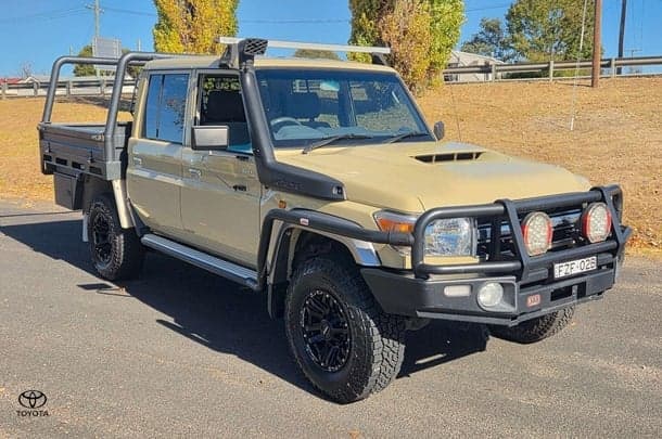 2022 Toyota Landcruiser GXL in Beige