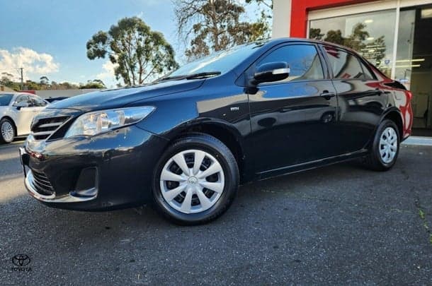 2010 Toyota Corolla Ascent in Black
