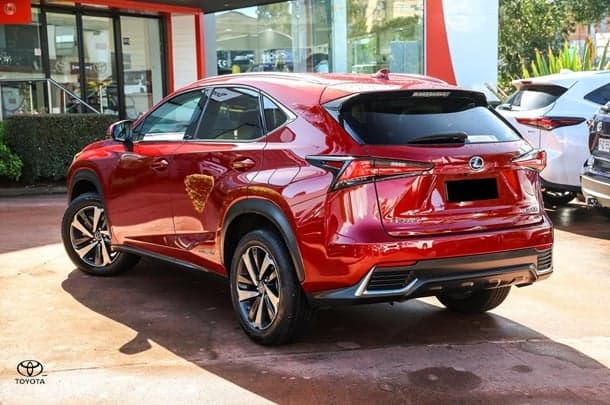 2021 Lexus NX Sports Luxury in Red