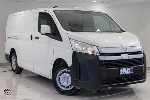 2024 Toyota Hiace LWB in White