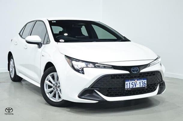 2025 Toyota Corolla Ascent Sport Hybrid in White