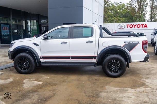 2022 Ford Ranger Raptor X in White
