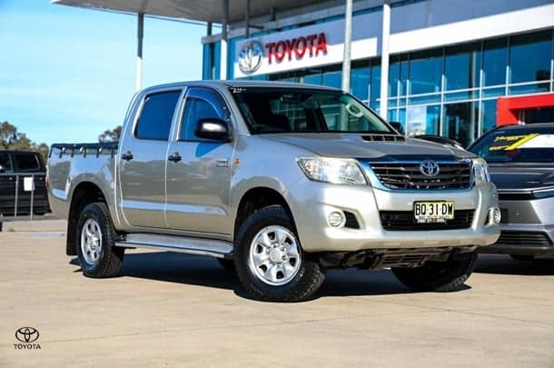 2012 Toyota Hilux SR in Silver