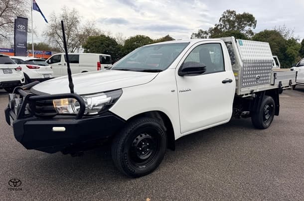 2021 Toyota Hilux Workmate in White