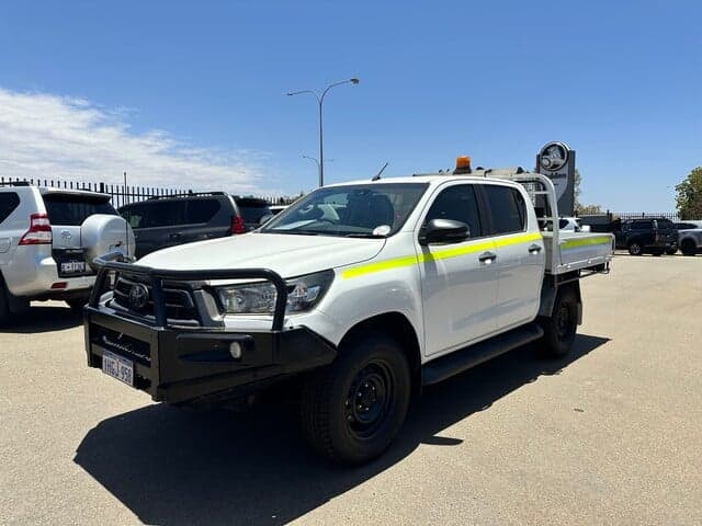 2021 Toyota Hilux SR in White