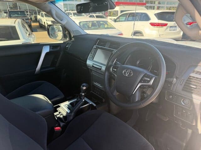 2020 Toyota Landcruiser Prado GXL in White