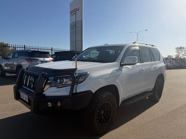 2020 Toyota Landcruiser Prado GXL in White
