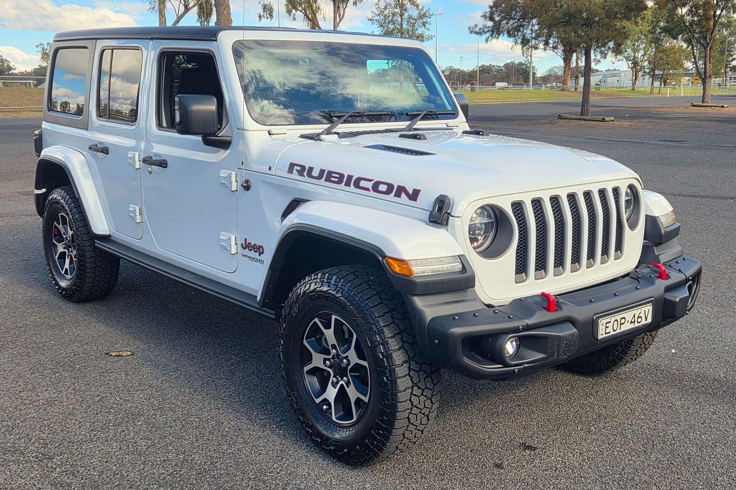 2020 Jeep Wrangler Unlimited Rubicon in Bright White