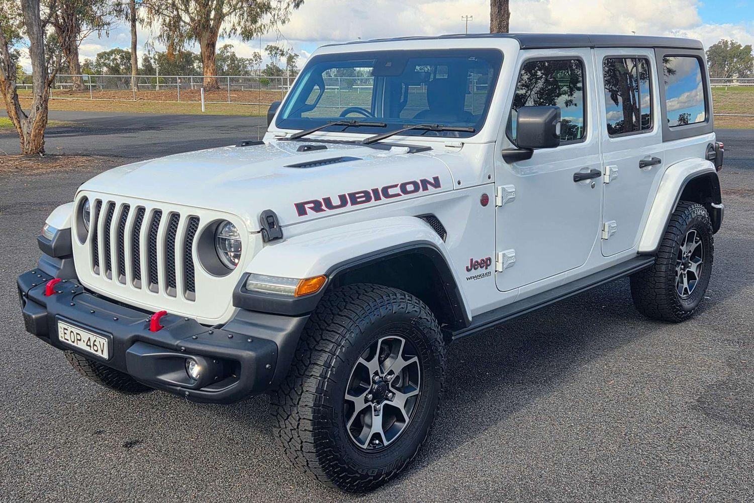 2020 Jeep Wrangler Unlimited Rubicon in Bright White