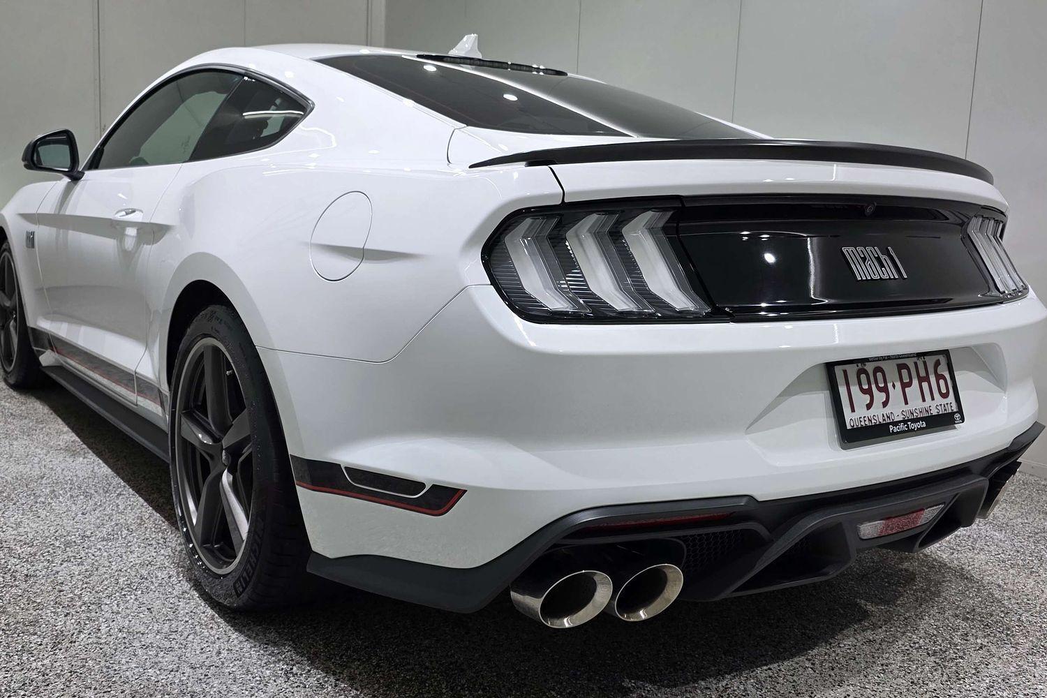 2021 Ford Mustang Mach 1 in White