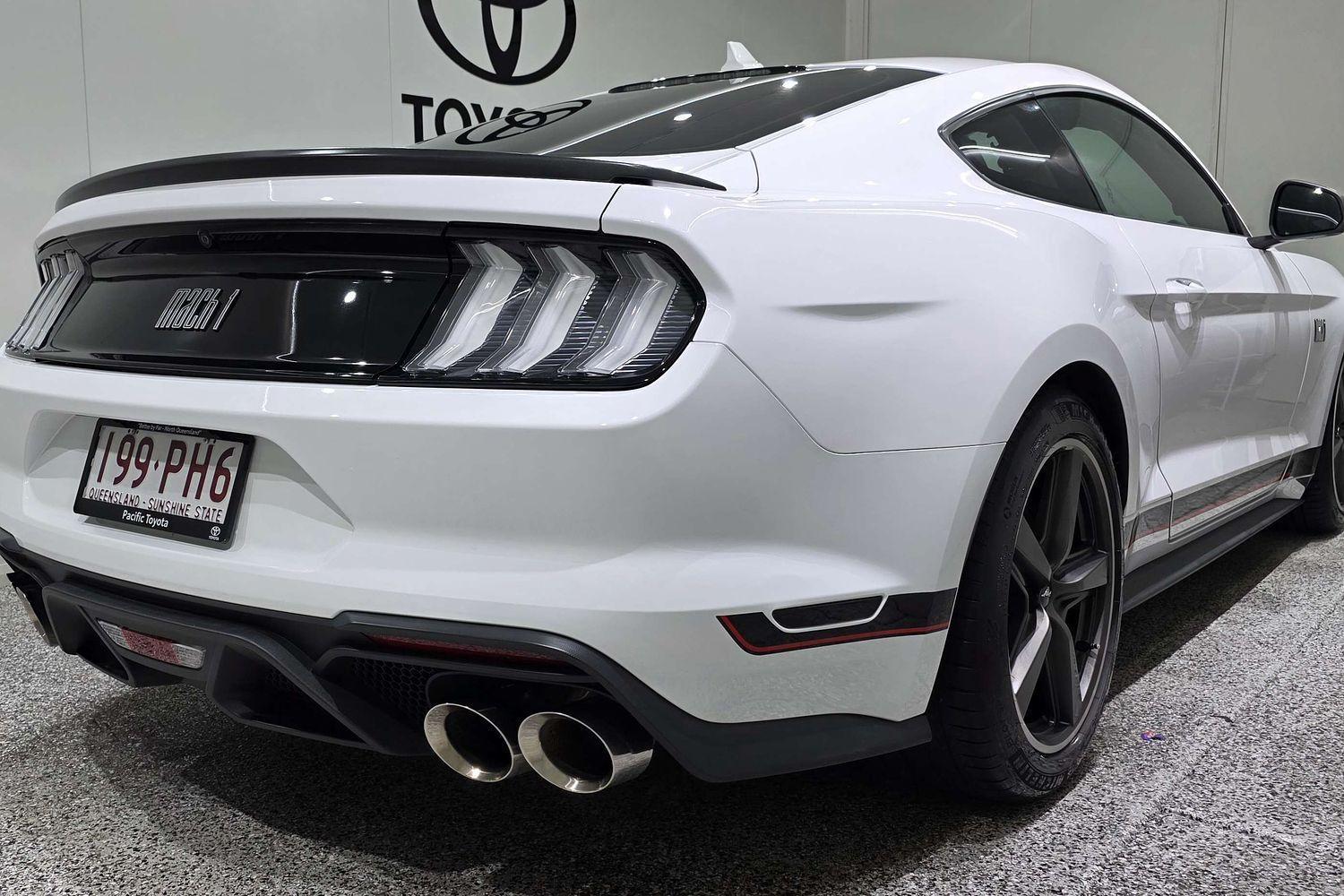 2021 Ford Mustang Mach 1 in White