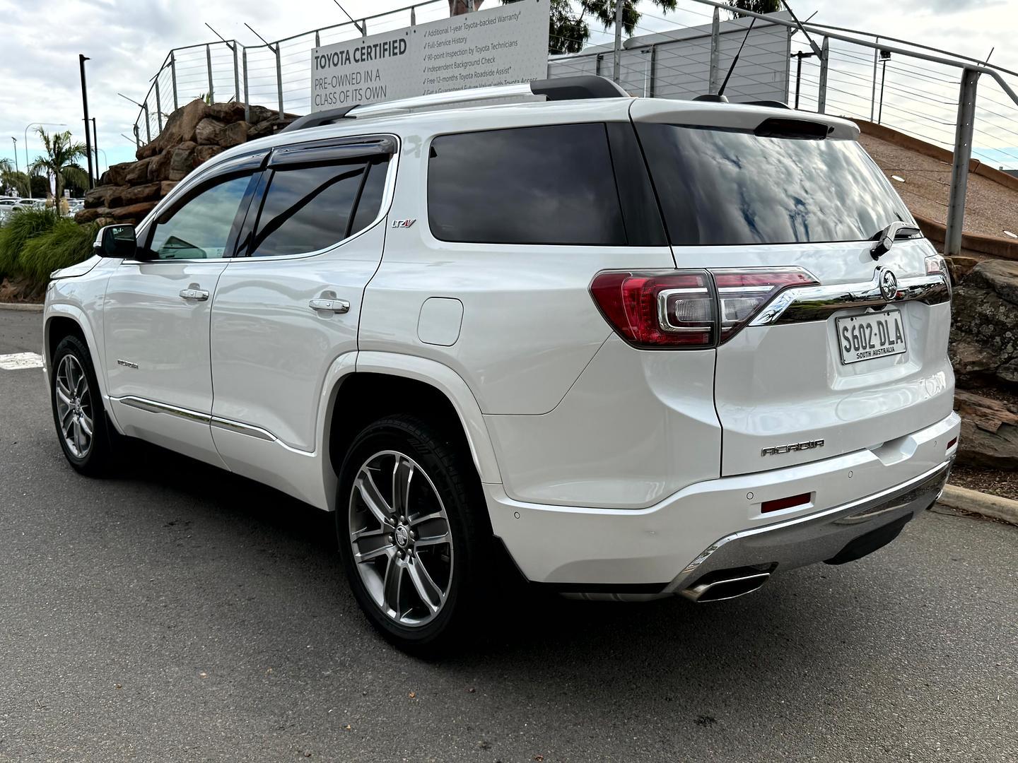 2018 Holden Acadia LTZ-V in White
