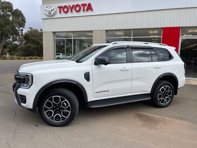2024 Ford Everest Wildtrak in Arctic White