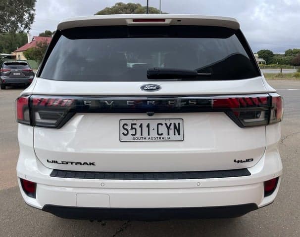 2024 Ford Everest Wildtrak in Arctic White