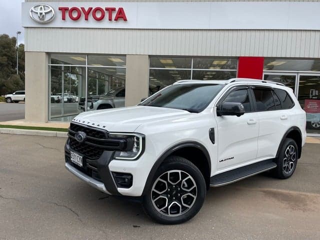 2024 Ford Everest Wildtrak in Arctic White