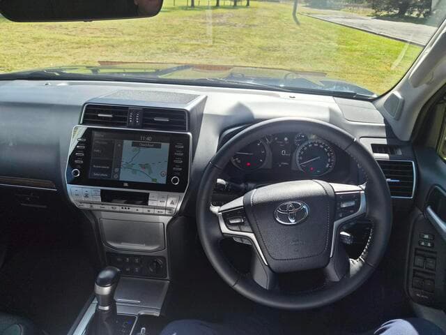 2021 Toyota Landcruiser Prado VX in Blue
