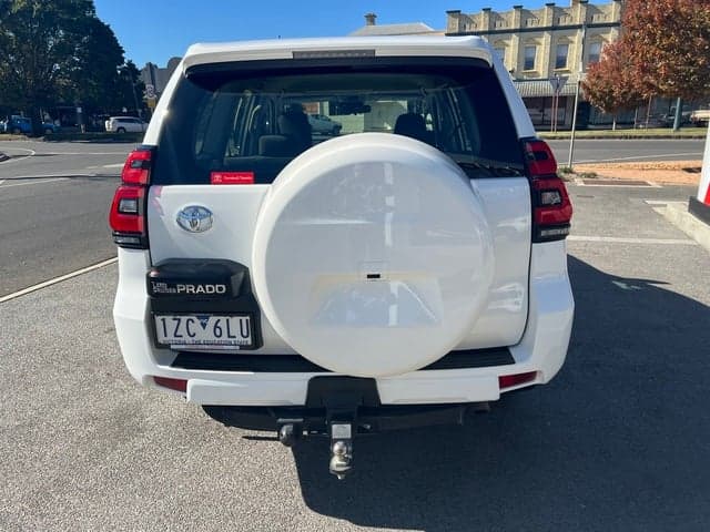 2023 Toyota Landcruiser Prado GX in White