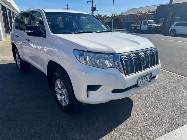 2023 Toyota Landcruiser Prado GX in White
