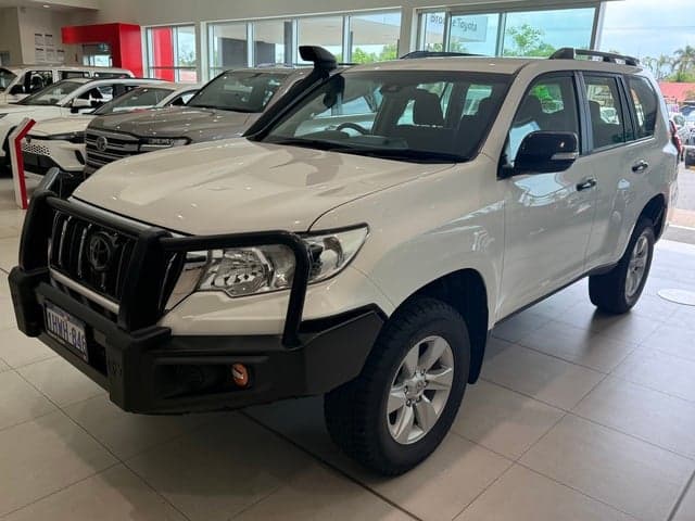 2023 Toyota Landcruiser Prado GX in White