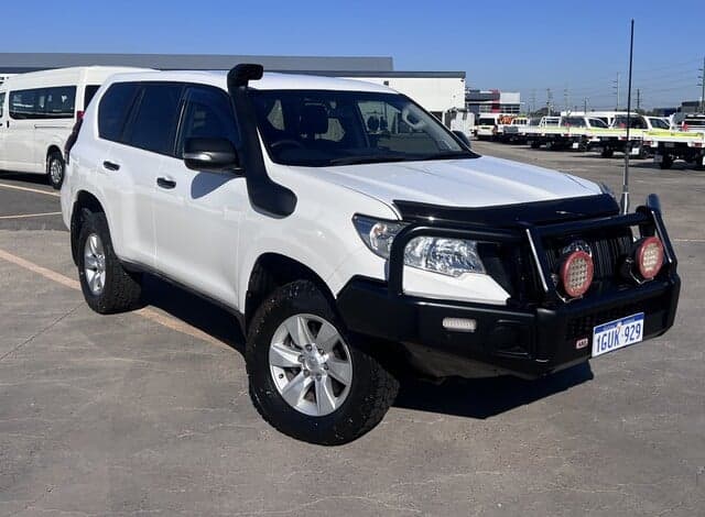 2019 Toyota Landcruiser Prado GX in White