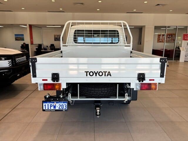 2025 Toyota Landcruiser WorkMate in White
