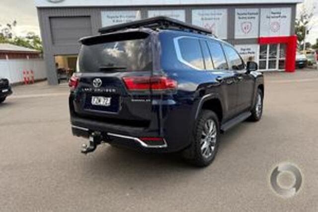 2022 Toyota Landcruiser Sahara ZX in Blue