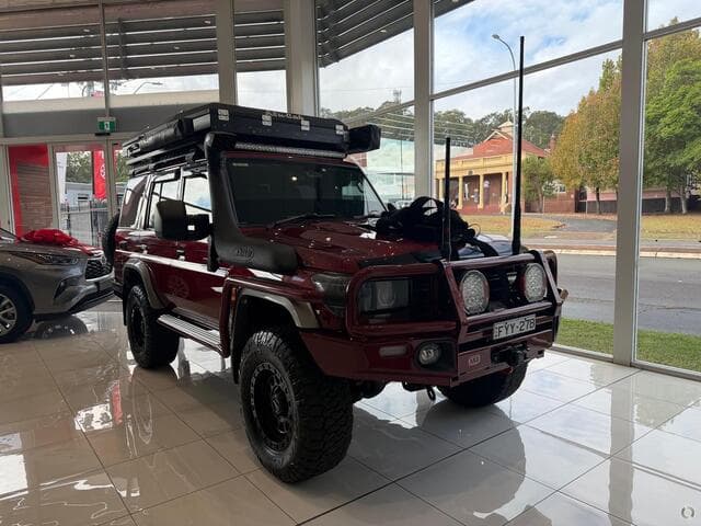 2022 Toyota Landcruiser GXL in Red