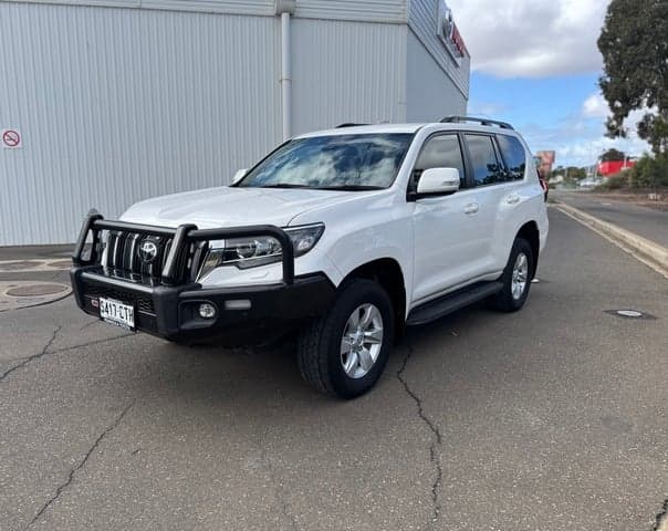 2022 Toyota Landcruiser Prado GXL in White