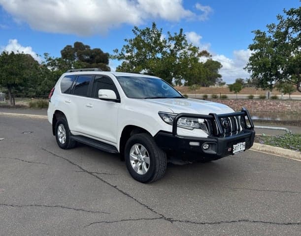2022 Toyota Landcruiser Prado GXL in White