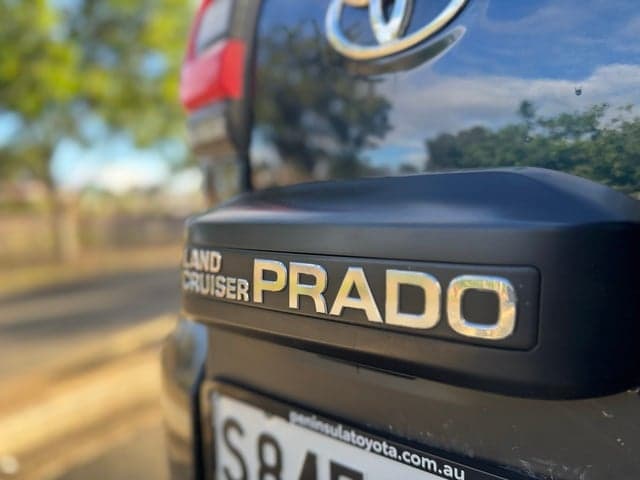 2022 Toyota Landcruiser Prado GXL in Black