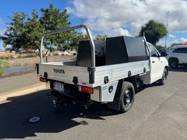 2025 Toyota Hilux Workmate in White