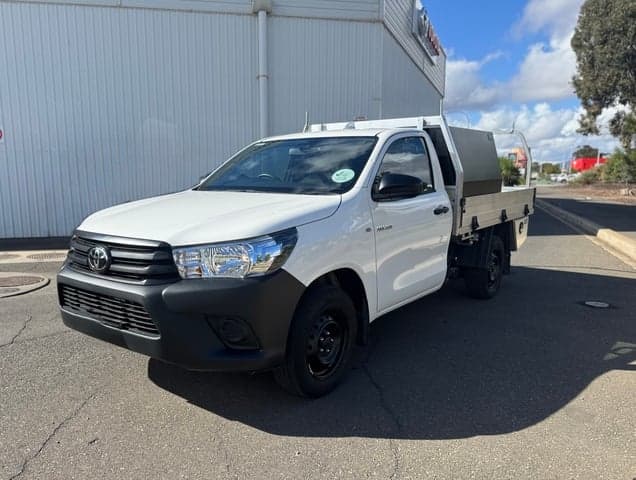 2025 Toyota Hilux Workmate in White