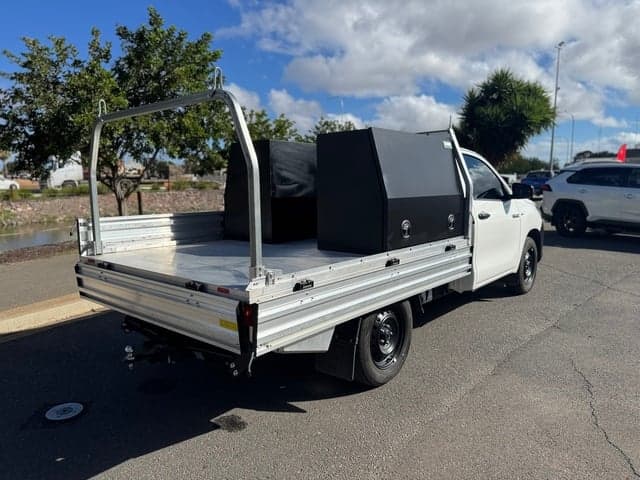 2025 Toyota Hilux Workmate in White