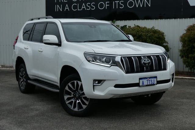 2022 Toyota Landcruiser Prado VX in White