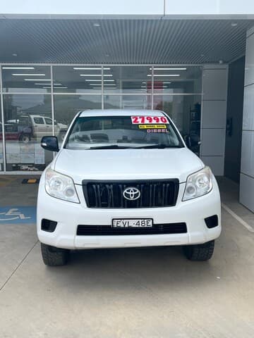 2013 Toyota Landcruiser Prado GX in White