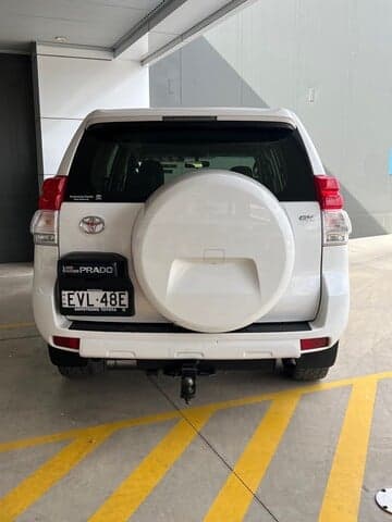 2013 Toyota Landcruiser Prado GX in White
